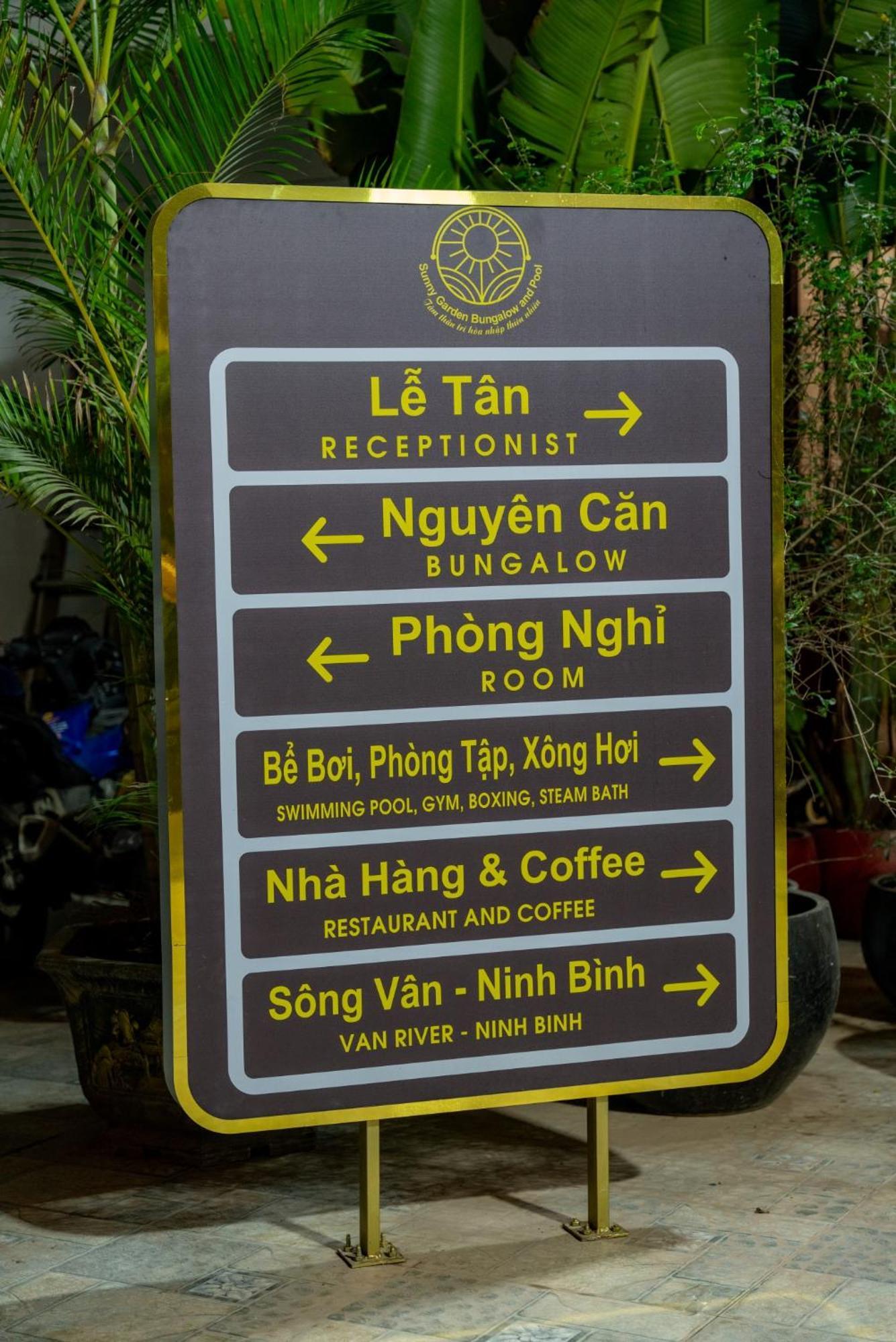 Sunny Bungalow & Hotel Ninh Binh Esterno foto
